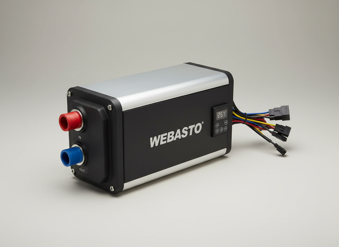 Webasto-style water heater unit for campervans and trucks
